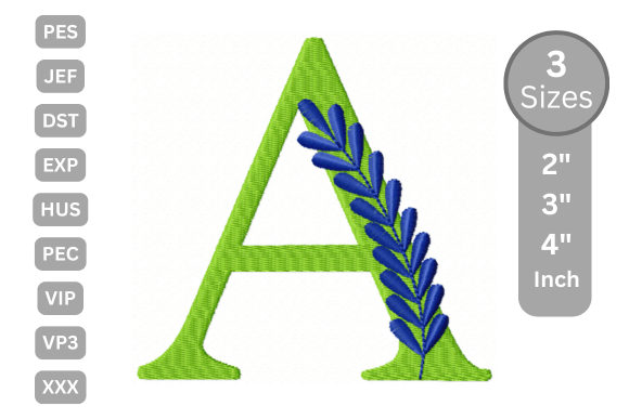 Elegant Floral Alphabet Letter - a Review