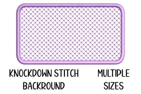 Knockdown Stitch Rounded Rectangle Review