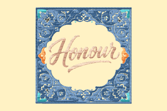 Reviewing Honour Gentlemen Lettering for Business Embroidery
