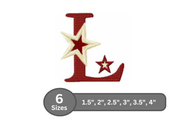 Star Pop Alphabet - L: A Designer’s Review for Boutique Sweatshirt Embroidery